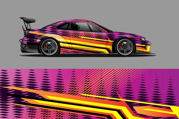 Diseño de envoltura de automóvil