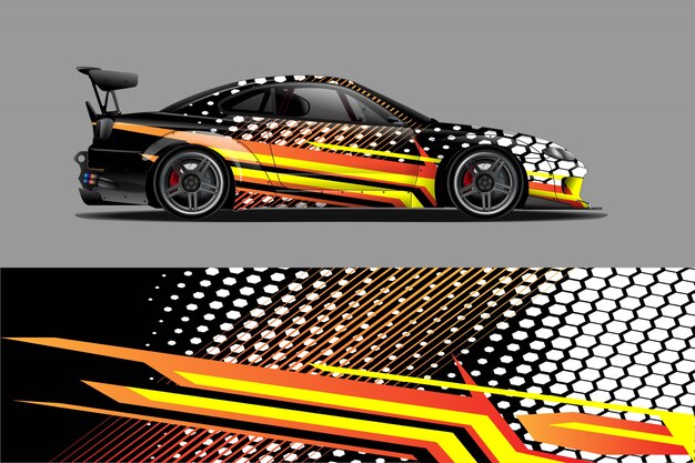 Diseño de envoltura de automóvil