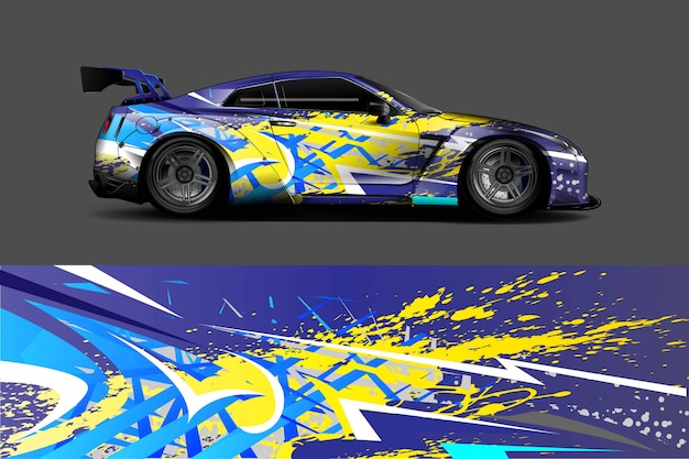 Diseño de envoltura de automóvil