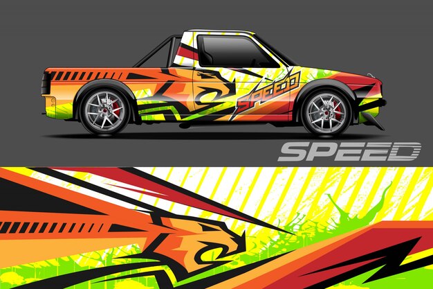 Diseño de envoltura de automóvil