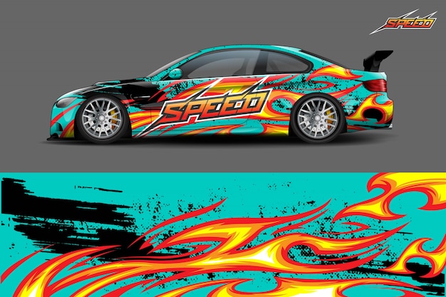 Diseño de envoltura de automóvil