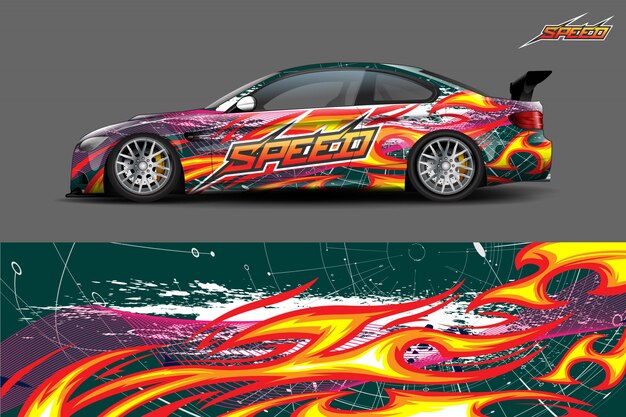Diseño de envoltura de automóvil