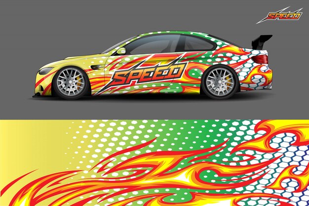 Diseño de envoltura de automóvil