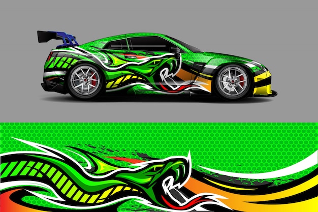 Diseño de envoltura de automóvil