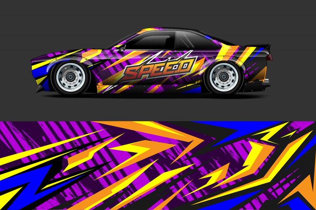 Diseño de envoltura de automóvil