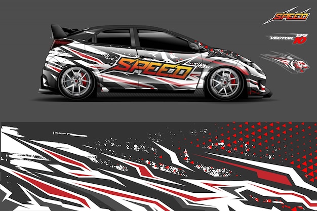 Diseño de envoltura de automóvil