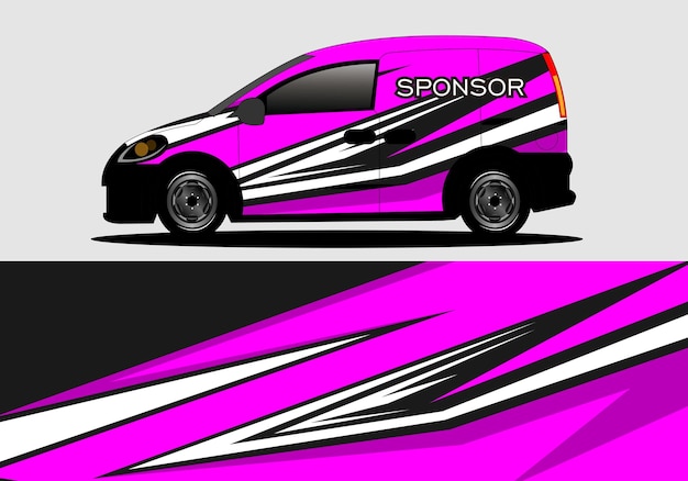 Diseño de envoltura para automóviles de la compañía