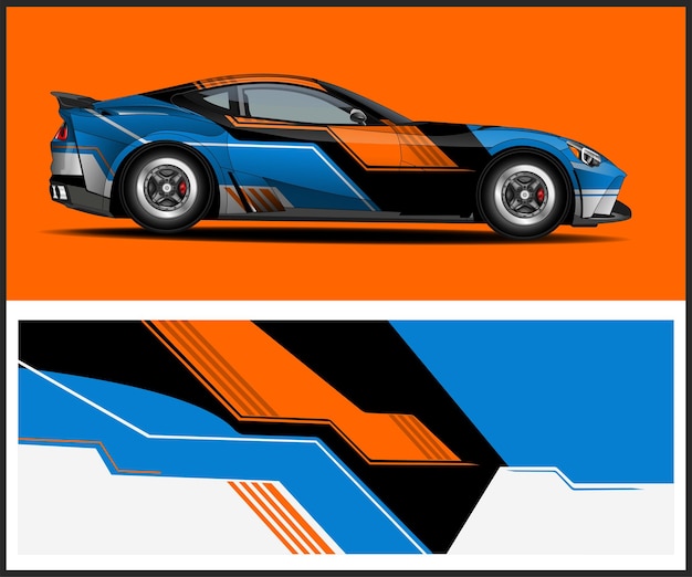 Diseño de envoltura para automóviles deportivos