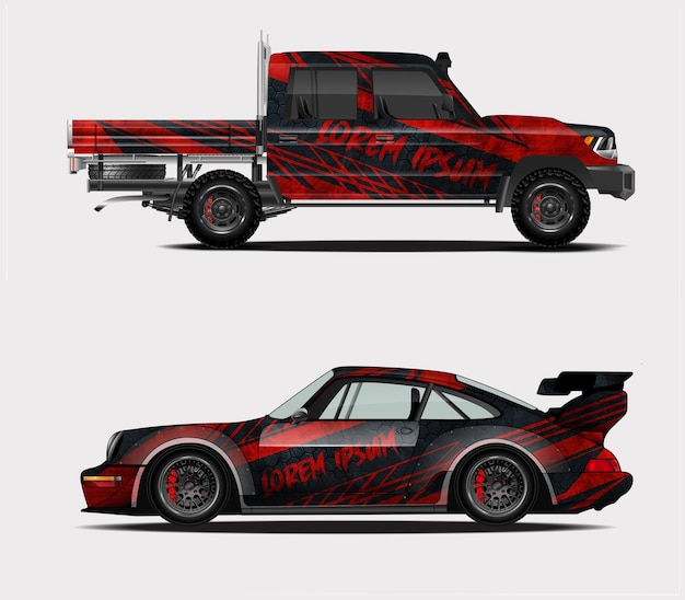 Diseño de envoltura de automóviles para vehículos