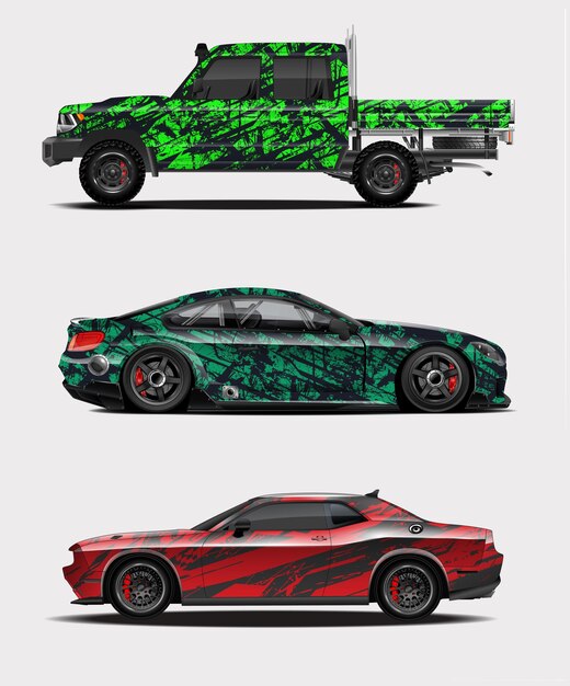 Diseño de envoltura de automóviles para vehículos