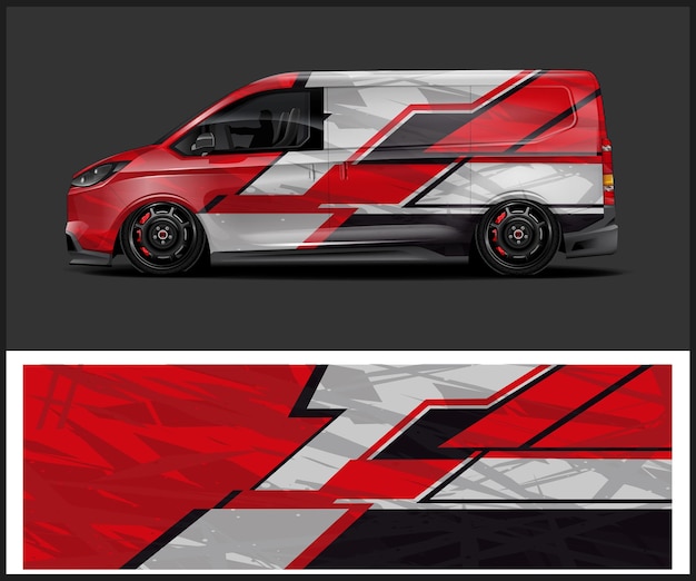 Diseño de envoltura de autos de carreras