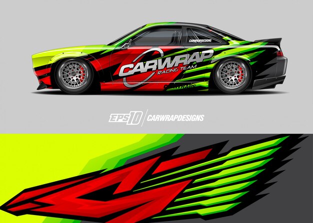 Diseño de envoltura de coche