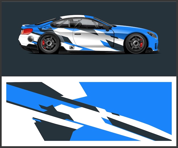 Diseño de envoltura para coches de carreras