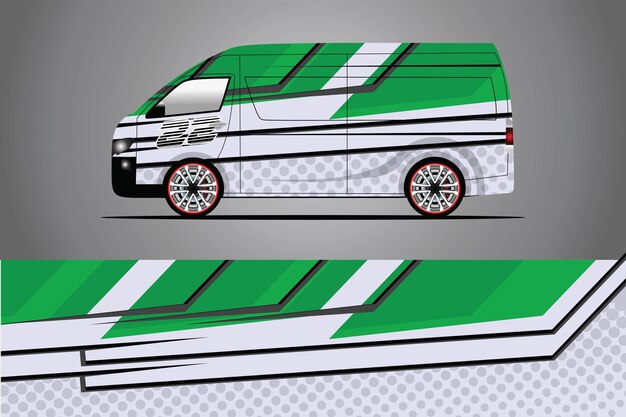 Diseño de envoltura de impresión listo para usar