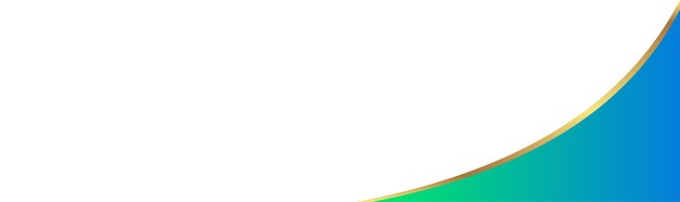 Diseño de esquina colorido degradado para ilustración de Vector de banner de portada