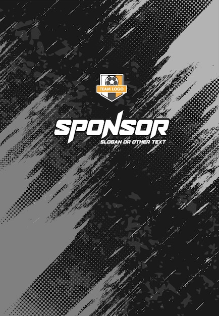 Diseño de estampado deportivo listo para imprimir para sublimación