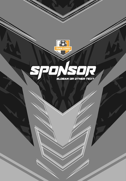 Diseño de estampado deportivo listo para imprimir para sublimación