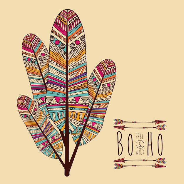 Diseño de estilo boho