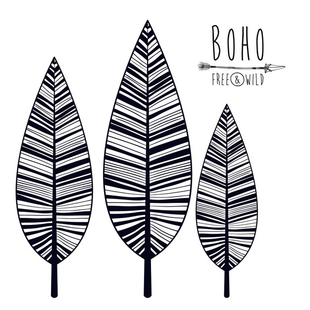 diseño de estilo boho
