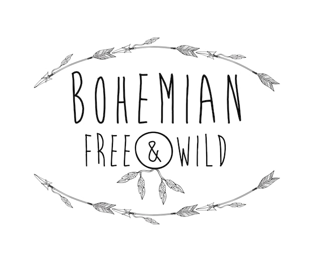 diseño de estilo boho