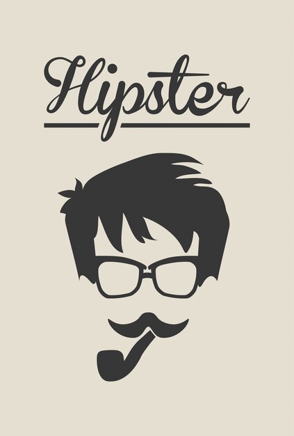 Diseño de estilo hipster