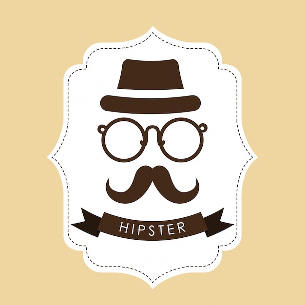 Diseño de estilo hipster