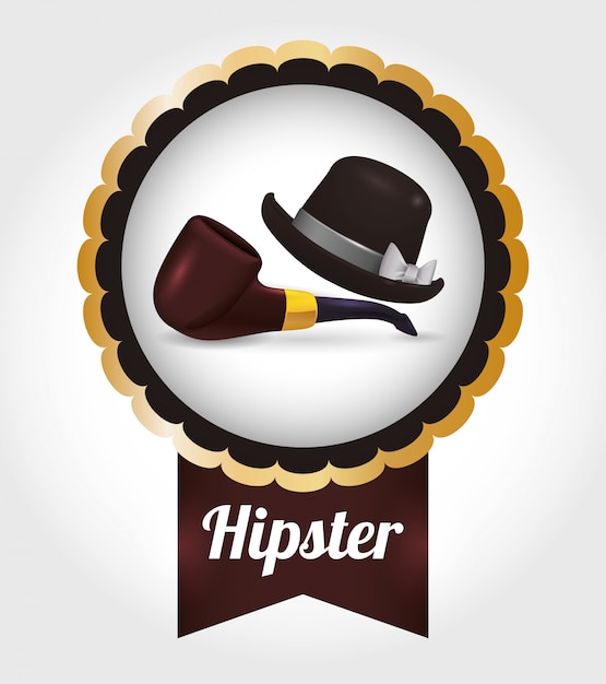 Diseño de estilo hipster