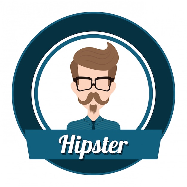 Diseño de estilo hipster