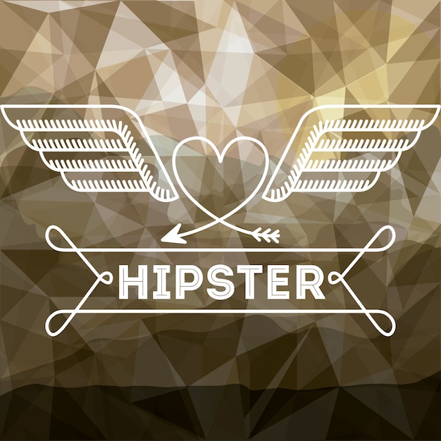 Diseño de estilo hipster