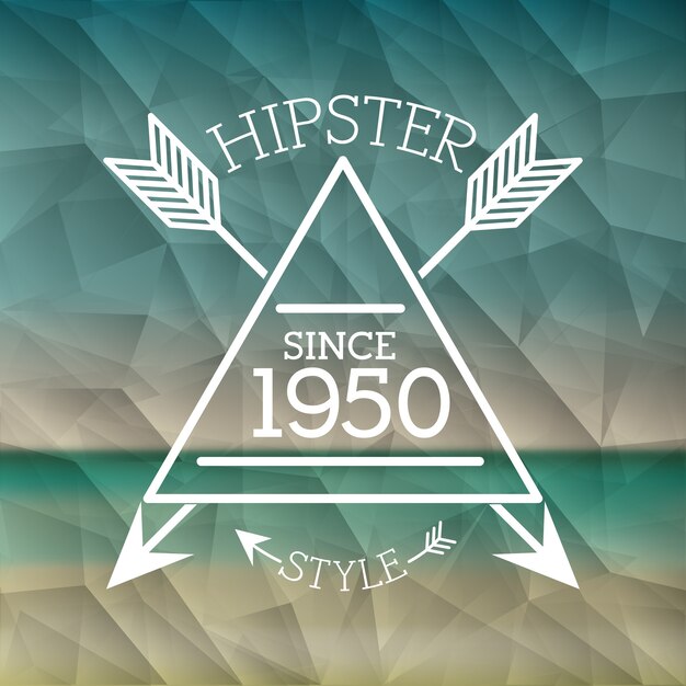 Diseño de estilo hipster
