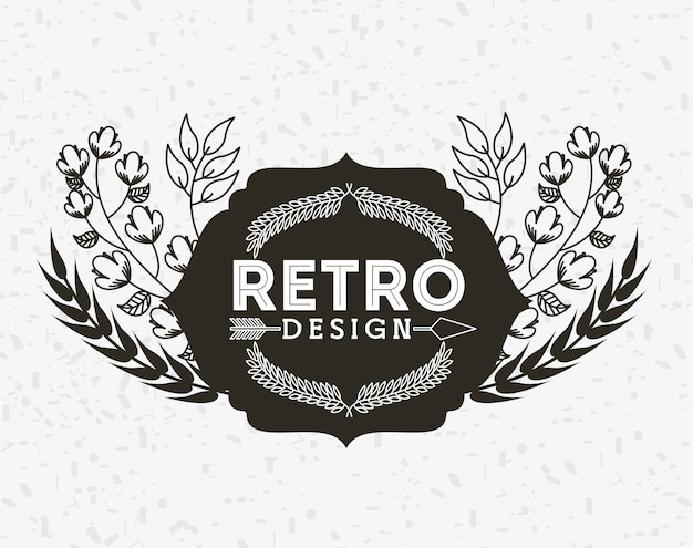 Diseño de estilo retro