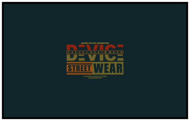 Diseño de estilo Tipografía vectorial para impresión perfecta para camisetas diseño ropa sudaderas con capucha, etc.