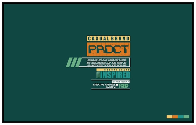 Diseño de estilo Tipografía vectorial para impresión perfecta para camisetas diseño ropa sudaderas con capucha, etc.