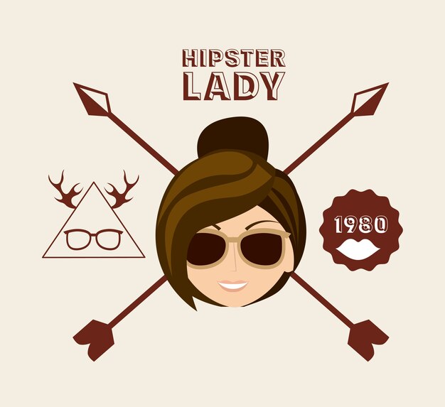 Diseño de estilo de vida hipster