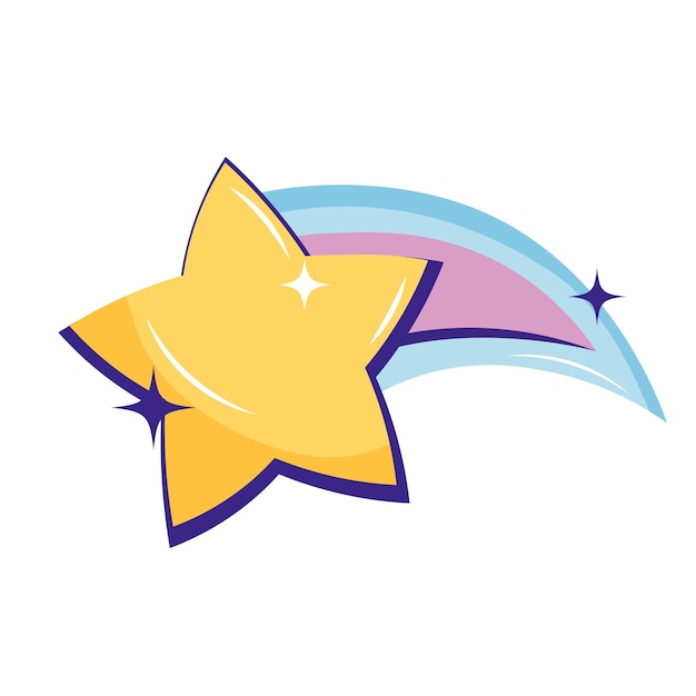 Diseño de la estrella fugaz