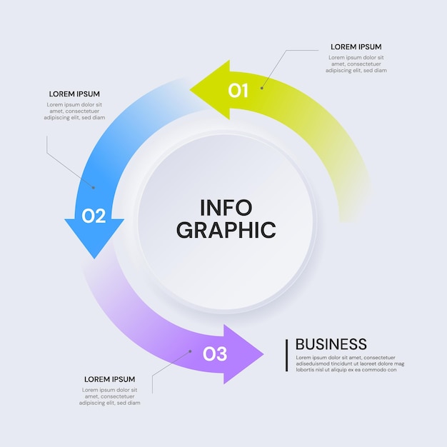 Diseño de etiquetas infográficas vectoriales con iconos. diagrama de flujo del concepto de negocio, diagrama