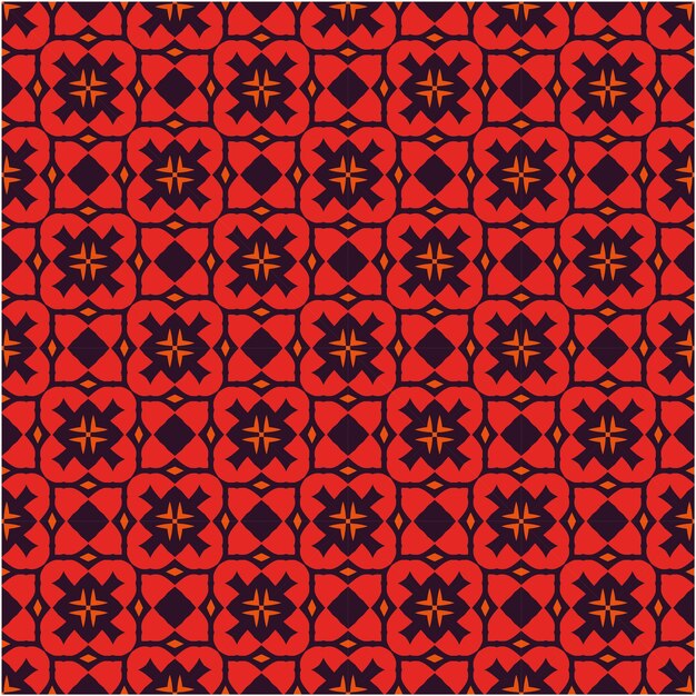 Diseño étnico de patrones sin fisuras estilo minimalista