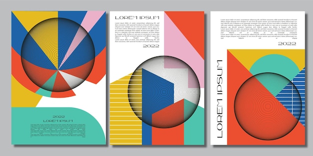 Diseño experimental moderno de tendencias premium Póster