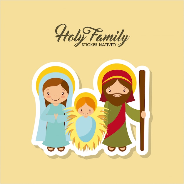 Diseño de la familia santa