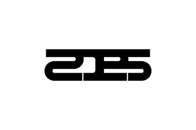 diseño de feliz año nuevo con diseño de número 2025