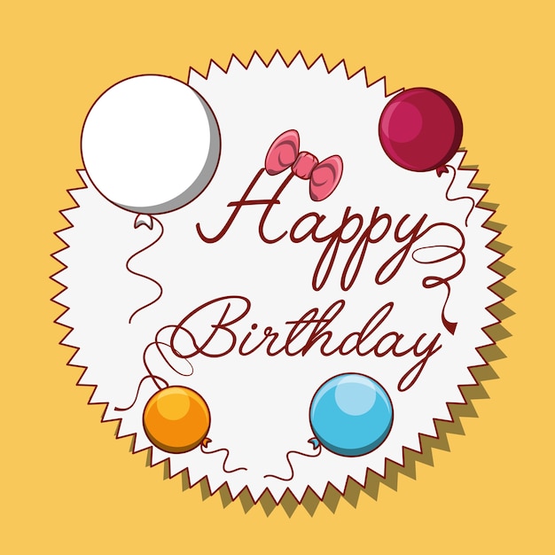 diseño feliz cumpleaños
