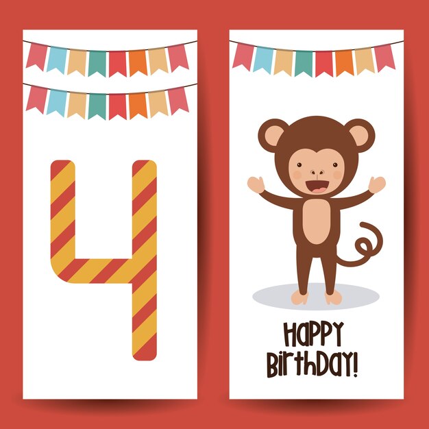 Diseño de feliz cumpleaños
