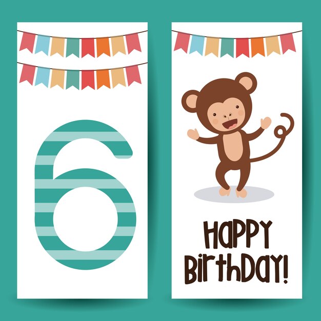 Diseño de feliz cumpleaños