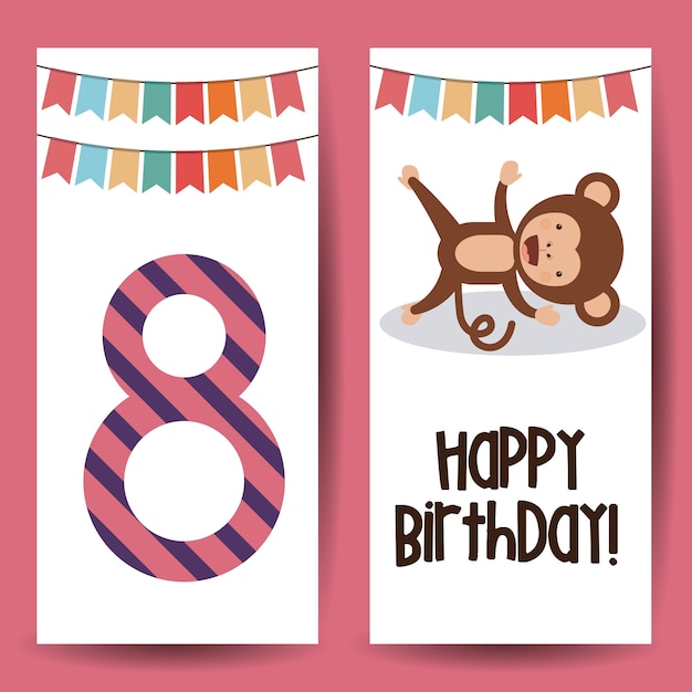 Diseño feliz cumpleaños
