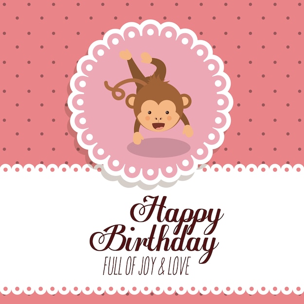 Diseño de feliz cumpleaños