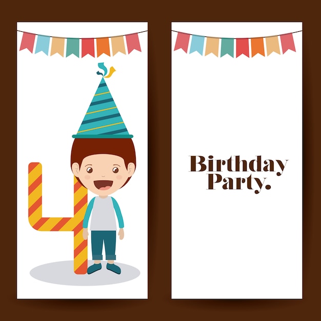 Diseño de feliz cumpleaños