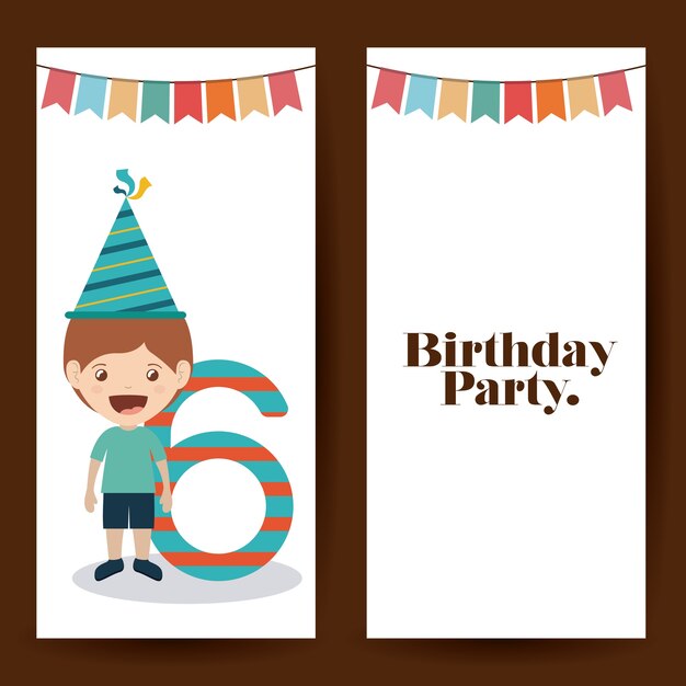 Diseño de feliz cumpleaños