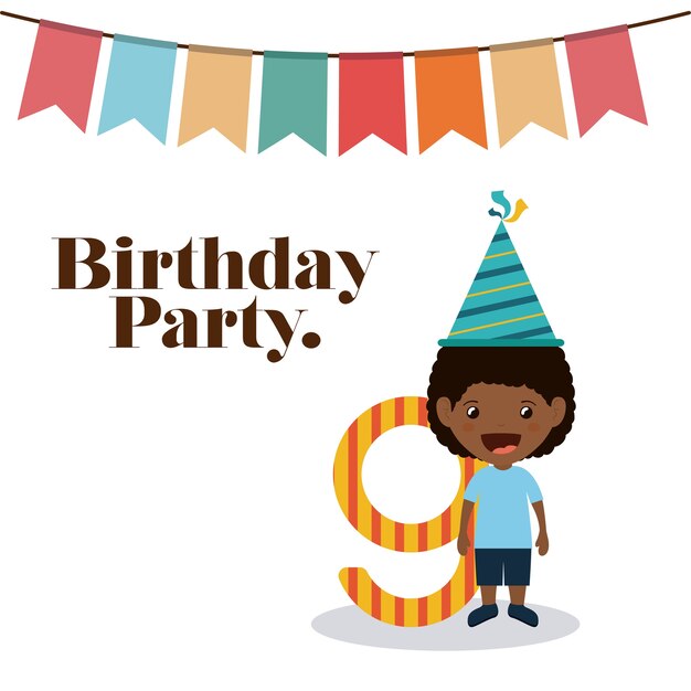Diseño de feliz cumpleaños