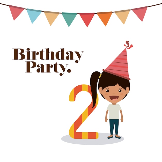 Diseño de feliz cumpleaños
