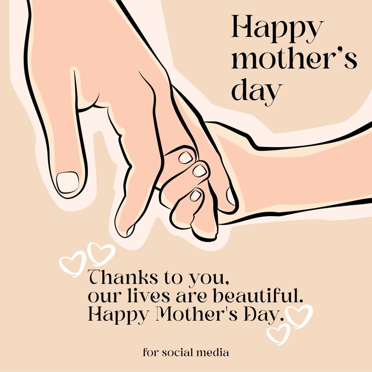 Vector diseño feliz del ejemplo del día de madres